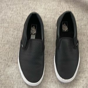 Black Vans size 12